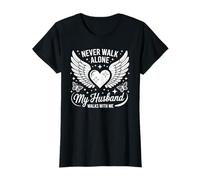 Marido Camina Conmigo Viuda afligida Esposa Camiseta