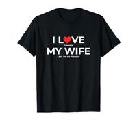 Marido Divertido, Amo a mi Esposa Cuando me Deja IR a Pescar Camiseta