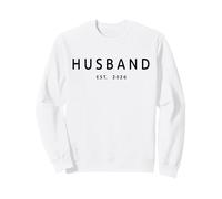 Marido EST. 2026 Pareja Casada, Boda Sudadera