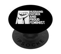 Marido Padre Orgulloso Feminista - Hombres Feminismo PopSockets PopGrip Adhesivo