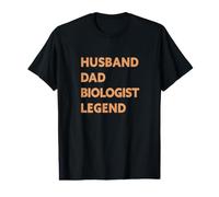Marido Papá Biólogo Leyenda Divertido Biólogo Camiseta gráfica económica