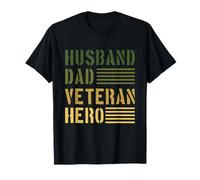 marido papá veterano héroe Diseño para un marido disfuncional Camiseta