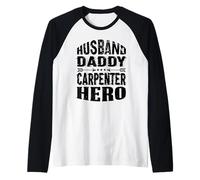 Marido Papi Médico Héroe Médico Profesión Especialista Phy Camiseta Manga Raglan