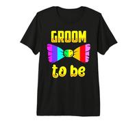 Marido para Ser Amor Boda Matrimonio Gay Hombre Comprometido Hombres Diversión Camiseta Premium