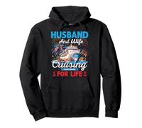 Marido Y Esposa Cruising Partners For Life Crucero De Luna De Miel Sudadera con Capucha