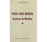 Marie-anne Mancini Duchesse De Bouillon (ebook)