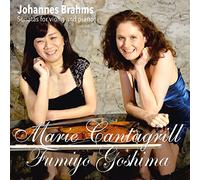 Marie Cantagrill - Johannes Brahms - Sonatas for violin and piano