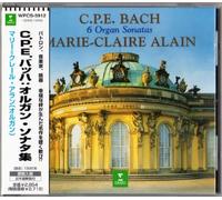 Marie-Claire Alain - C. P. E. Bach: Six Organ Sonatas1 [Import]