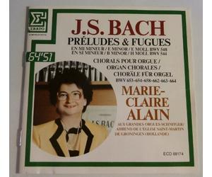 Marie-Claire Alain - Marie-Claire Alain - J. S. Bach Preludes & Fugues