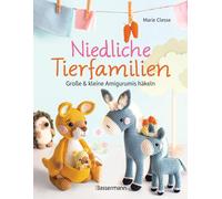 Marie Clesse Fa Niedliche Tierfamilien - Große und kleine Amigurum (Tapa blanda)