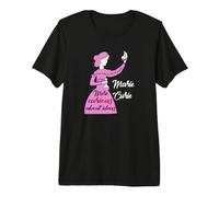 Marie Curie Ciencia Química Hermosa Camiseta Premium