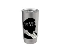 Marie Curie Ciencia Química Niza Vaso térmico de acero inoxidable de doble pared