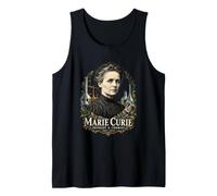 Marie Curie Físico Químico Ciencia Historia Retrato Camiseta sin Mangas