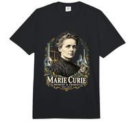 Marie Curie Físico Químico Ciencia Historia Retrato Comfort Colors Adult Heavyweight T-Shirt