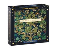 Marie Curie Tarjetas de Navidad con diseño de árbol de arte y manualidades, paquete de 10 con sobres