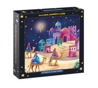 Marie Curie Tarjetas de Navidad de los Tres Reyes de Caridad, paquete de 10 con sobres