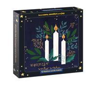 Marie Curie Velas de felicitación de caridad, tarjetas de Navidad, paquete de 10 con sobres