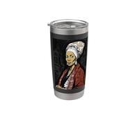 Marie Laveau - Reina Vudú de Nueva Orleans Artwork Vaso térmico de acero inoxidable de doble pared