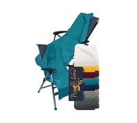 Marie´s Home Funda de rizo para silla y tumbona de jardín, cojines de 60x130 para silla de camping, tumbona de camping, sillas plegables, tumbona de sauna, tumbonas de playa, tumbonas junto a piscina