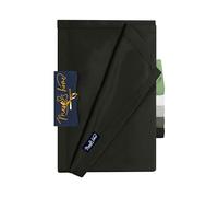 Marie´s Home Laken Velvety Soft 1614.2354 - Sábana bajera (150 x 250 cm), color negro