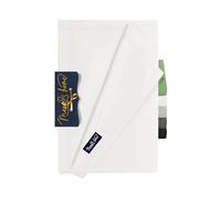 Marie´s Home Laken Velvety Soft 1614.2354 - Sábana bajera (240 x 275 cm), color blanco