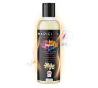 Marielove - Aceite de masaje premium con aroma a vainilla de aceites naturales, efecto calor sensual con vitamina E, vegano, dermatológicamente probado, 200 ml