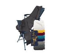 Marie's Home Funda protectora de rizo para silla de jardín y tumbona, 70 x 200 cm, para sillas de camping y plegables, sauna y tumbonas de piscina