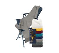 Marie's Home Funda protectora de rizo para silla de jardín y tumbona, 70 x 200 cm, para sillas de camping y plegables, sauna y tumbonas de piscina