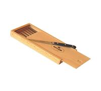 Marietti 2023G - Soporte para cuchillos de mesa (6 piezas, madera)