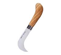 Marietti RO08UL RONCOLA - Cuchillo tradicional con bolsa de yute, hoja lisa de 8 cm