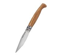 Marietti TS09UL PATTADA - Cuchillo tradicional con bolsa de yute, hoja lisa de 9 cm