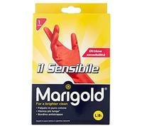 Marigold Guantes 145679 la delicada, grosor mínimo, peluche algodón manga larga con borde frenagocce Tearproof