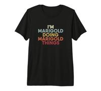Marigold Name Marigold Personalized Name First Given Camiseta Premium