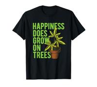 Marihuana Cannabis Growing Grower Grower Gift T-Shirt Trees Camiseta