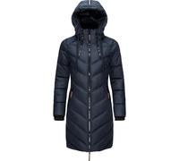 MARIKOO Abrigo de invierno 'Armasa' azul noche / negro XL azul noche / negro