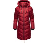 MARIKOO Abrigo de invierno 'Armasa' rojo oscuro XL rojo oscuro