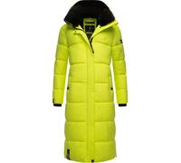 MARIKOO Abrigo de invierno verde neón / negro S EUR