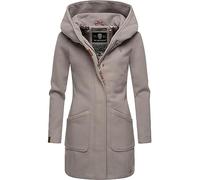 MARIKOO Abrigo de mujer con capucha Maikoo XS-5XL, Zinc Grey, M