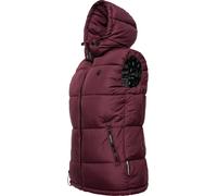 MARIKOO Chaleco 'Eisflöckchen' beige / burdeos XS beige / burdeos