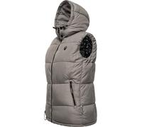 MARIKOO Chaleco 'Eisflöckchen' beige claro / gris XS beige claro / gris