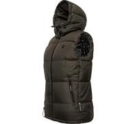 MARIKOO Chaleco 'Eisflöckchen' crema / antracita XL EUR