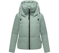 Marikoo Chaqueta acolchada de invierno para mujer Ninikaa XVI con capucha | Largo: a la cadera | Nivel térmico 3 de 3 - abrigo cálido | Forro polar teddy | Cremallera impermeable