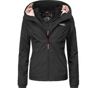 MARIKOO Chaqueta de entretiempo 'Erdbeere' negro S EUR