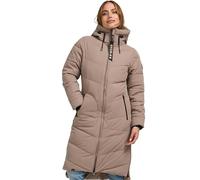 MARIKOO Chaqueta de invierno acolchada para mujer, abrigo de invierno acolchado, abrigo largo cálido B949, M