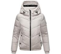 MARIKOO Chaqueta de invierno 'Nayanaa XVI' gris claro / negro XL EUR