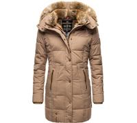 Marikoo Chaqueta de Invierno para Mujer Abrigo Corto Acolchado Parka con Capucha