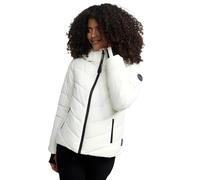 MARIKOO - Chaqueta de invierno para mujer (XS-3XL) - Resistente al agua, cálida, con capucha desmontable, resistente al viento - Chaqueta acolchada, para mujer - Cuello alto, 4 bolsillos, cremallera