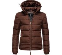 MARIKOO Chaqueta de invierno 'Sole' chocolate / negro / blanco XS chocolate / negro / blanco