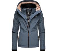 MARIKOO Chaqueta funcional 'Erdbeere' beige / azul paloma / negro XL beige / azul paloma / negro