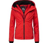 MARIKOO Chaqueta funcional 'Erdbeere' rojo claro / negro M rojo claro / negro